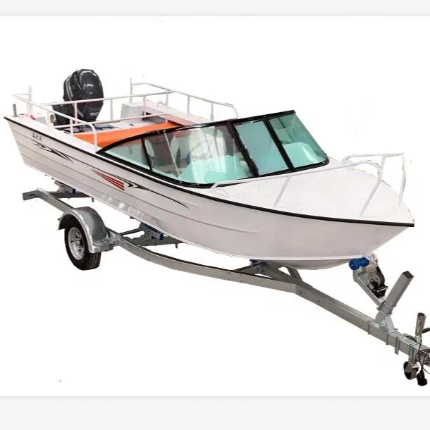 Fishing Boat Fiberglass - KAIP 高級アルミヨット 5.28 メートル CE 釣りアルミボートレスキュースピードボート