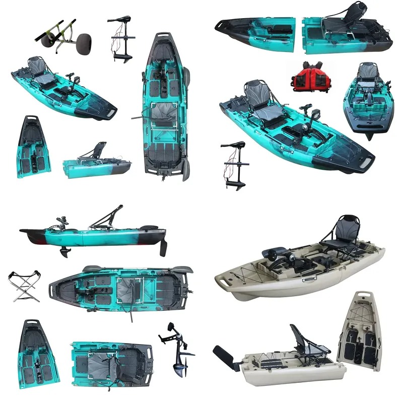 Fishing Boat Seat - 人気の1人乗りHDPE/PEシットオントップ電動シーカヌーフィッシングカヤックボートアクセサリー電動モーターパドル価格シート