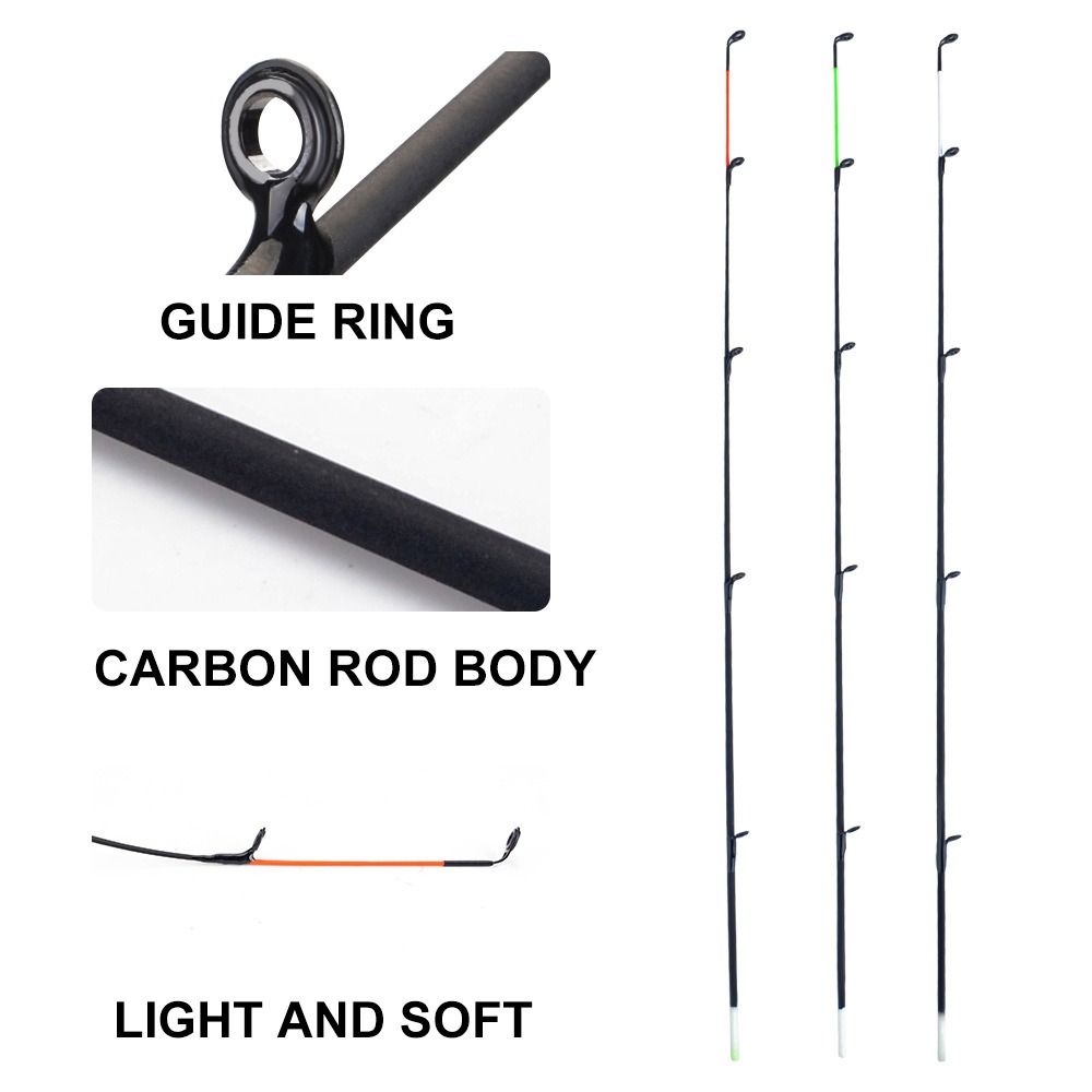 Fishing Boat Fiberglass - FTK-カーボンファイバーグラスファイバートップチップ、フィーダーコイロッド、釣り道具アクセサリー、120g、l、h