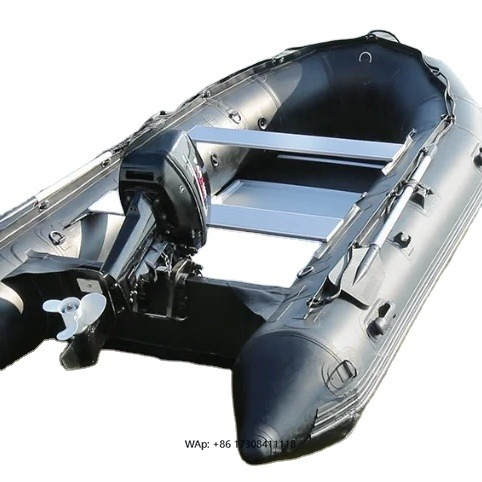 Fishing Boat Aluminum - 5.2M 厚型ストームボート釣りボートゴムボート緊急救助アルミ合金底インフレータブル釣りボート
