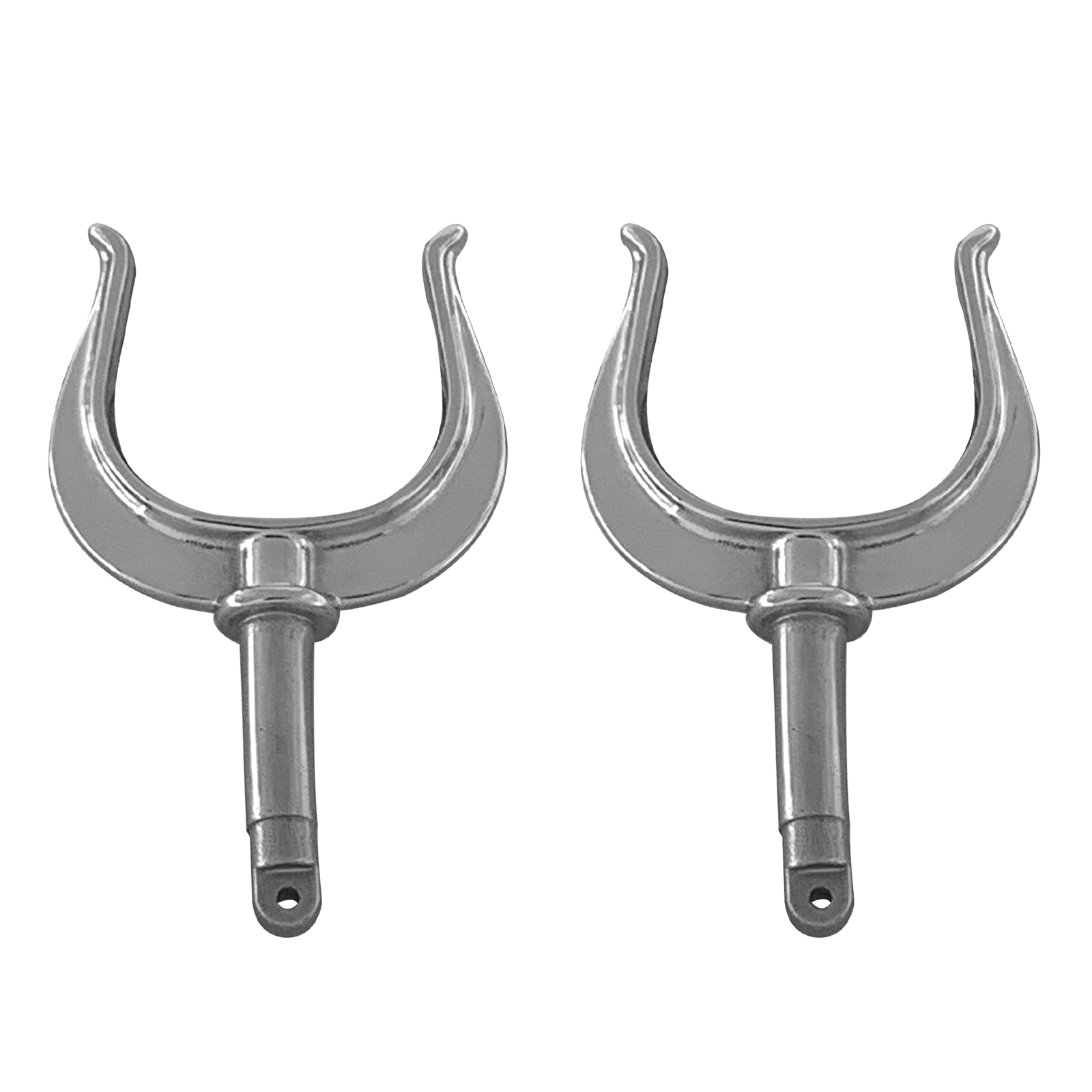 Fishing Boat Aluminum - 2 個マリンステンレス鋼オールロックオールロック行ロックボート釣竿ブラケットフィッティングカヤックカヌー用