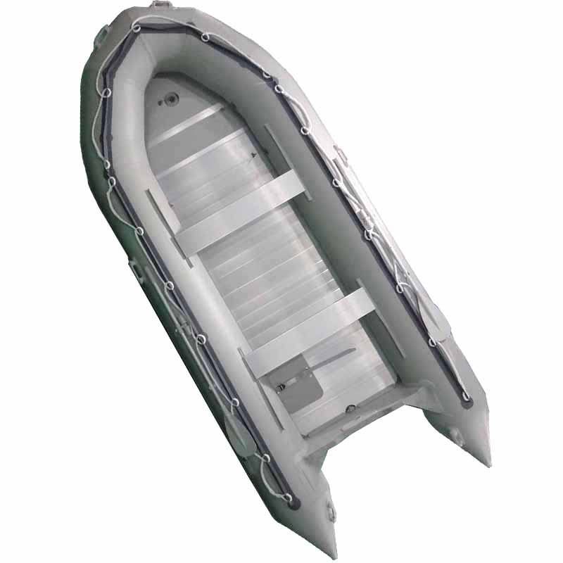 Fishing Boat Aluminum - 工場価格のインフレータブルゴム製釣り・救助用ファミリーボート（アルミフロア、船外機付き）