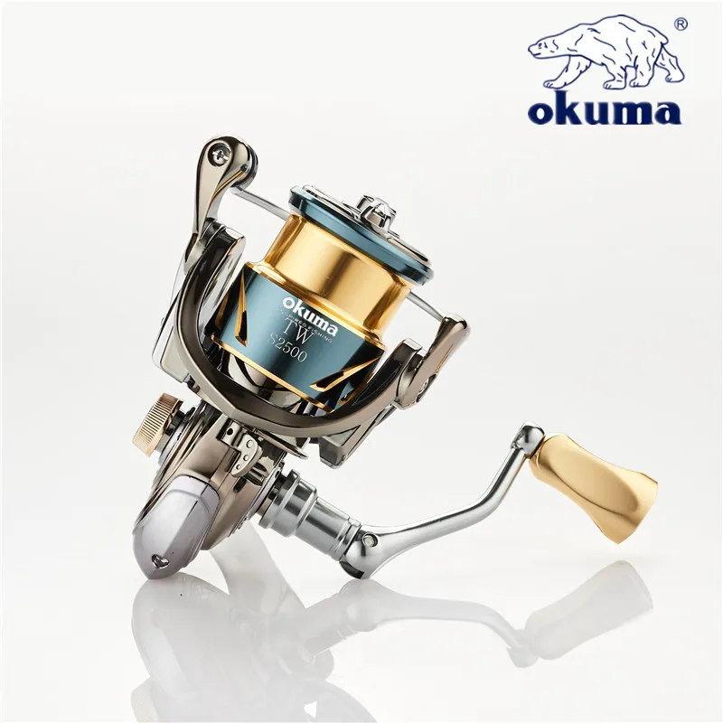 OKUMA 全金属製釣りリール 浅型ラインカップ 回転式リー - Abu Garcia Reel Max のレビューと価格
