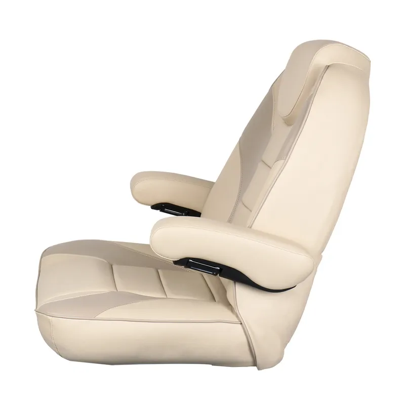 高級マリン運転席 調節可能な背もたれと肘掛け付き UVカット - Fishing Boat Seat のレビューと価格