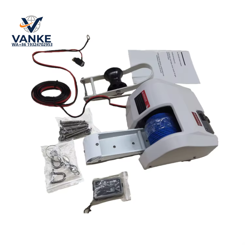 12V電動ボートアンカーウィンチ 標準釣り用アンカーウィンチ - Fishing Boat Anchor Winch のレビューと価格