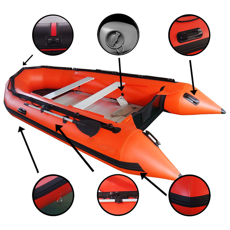 工場価格のインフレータブルゴム製釣り・救助用ファミリーボート - Fishing Boat Aluminum のレビューと価格