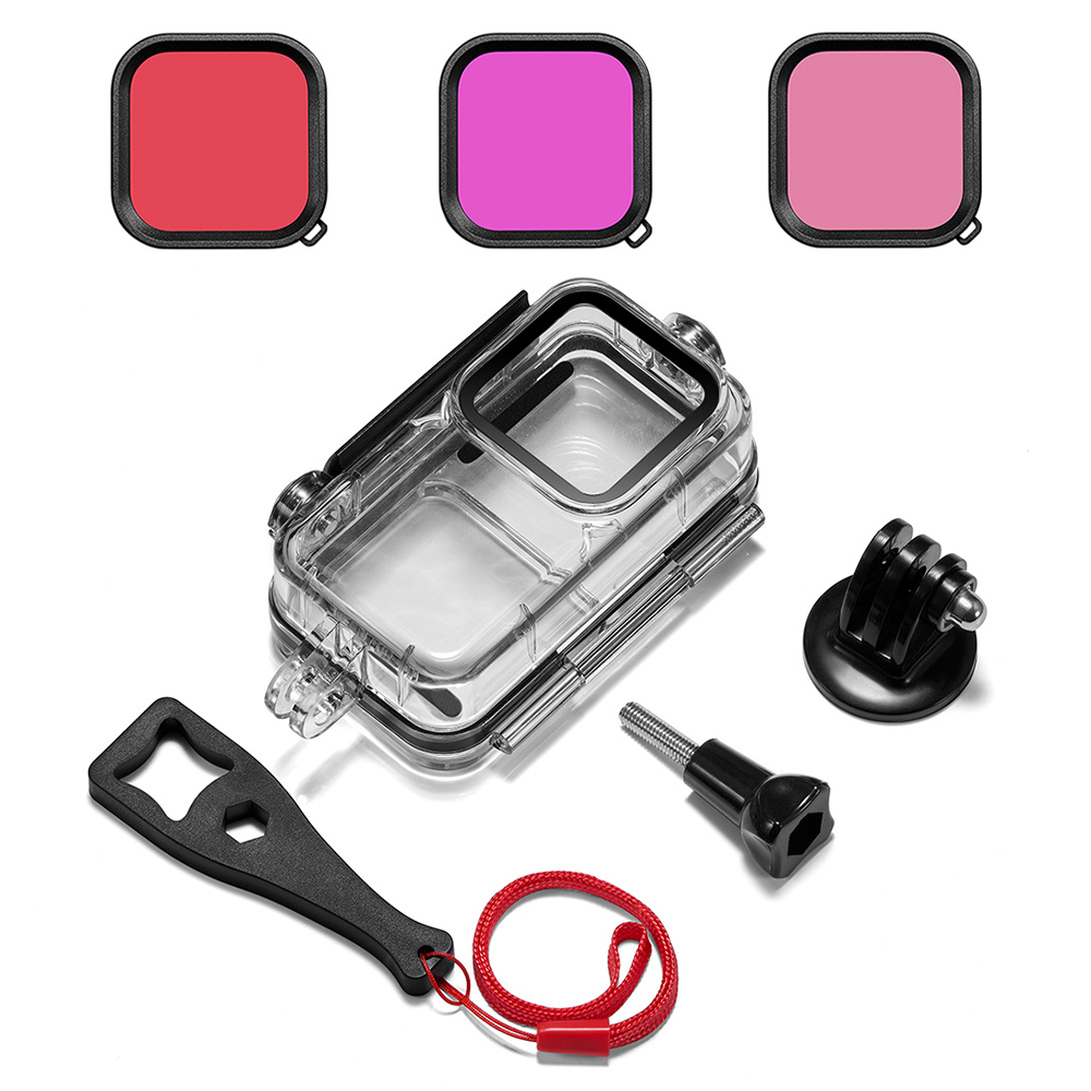 防水ハウジングケース DJI アクション 2 ダイビング保護 - Fishing Boat Cover のレビューと価格